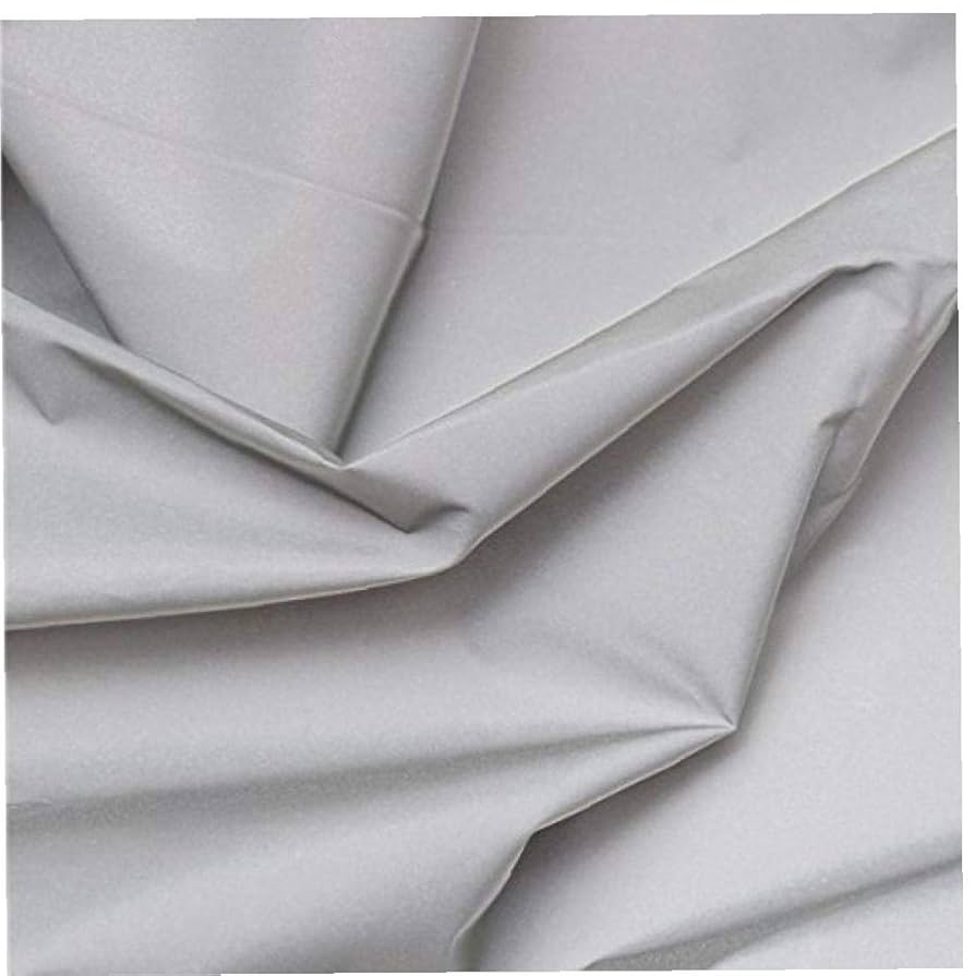 Amazon.co.jp: 1 Pcs 新規シルバーハイライト化学繊維反射布縫製